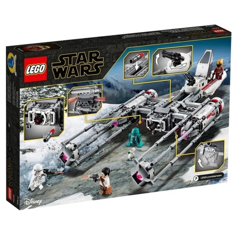 75249 Звёздный истребитель Повстанцев типа Y Lego Star Wars