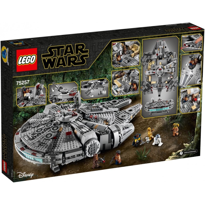 75257 Сокол Тысячелетия Lego Star Wars