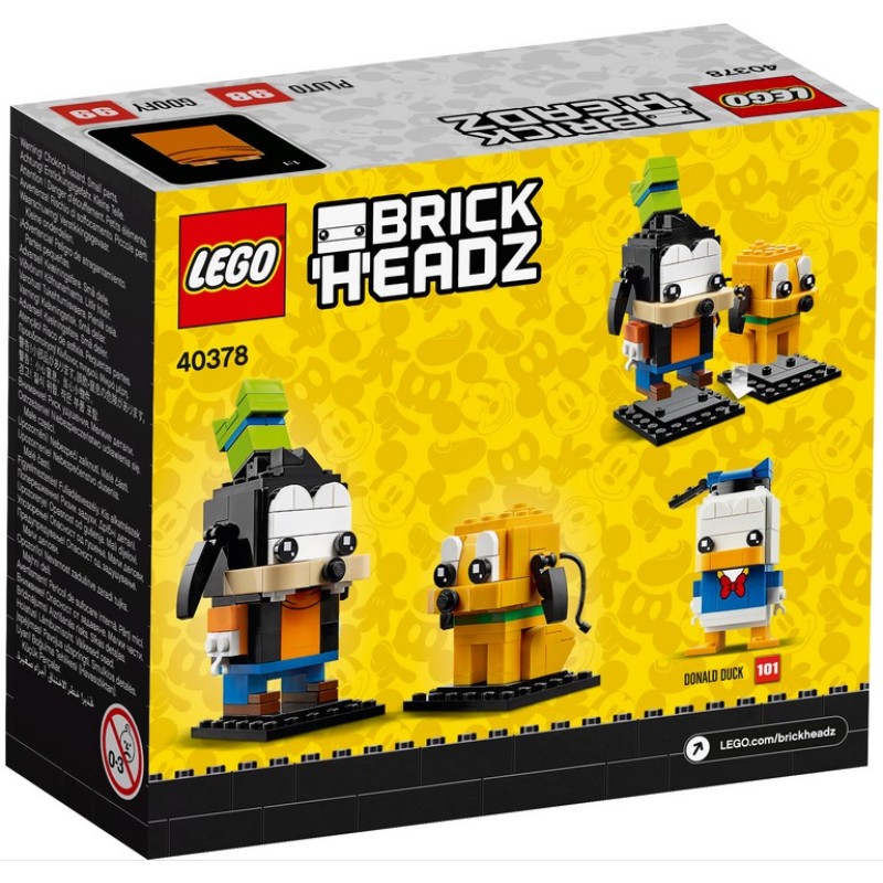 40378 Плуто и Гуфи Lego BrickHeadz