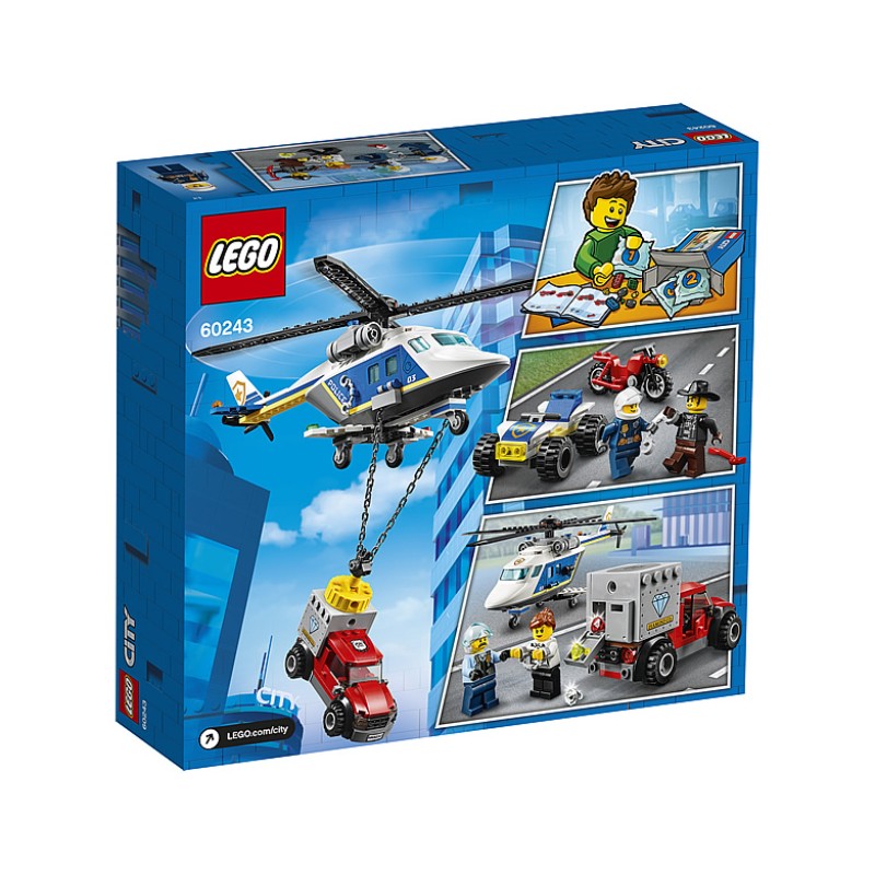 60243 Погоня на полицейском вертолёте Lego City