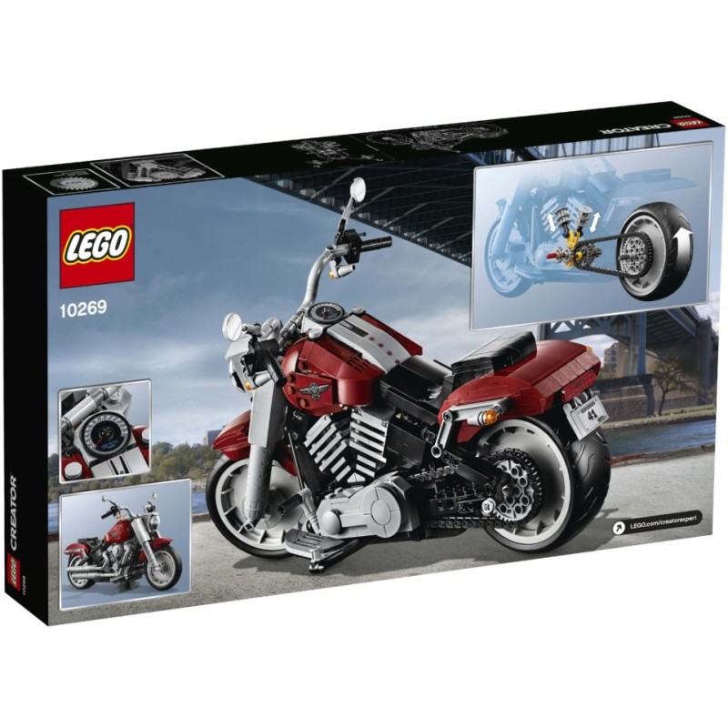 10269 Harley-Davidson Fat Boy Lego Creator Exclusive