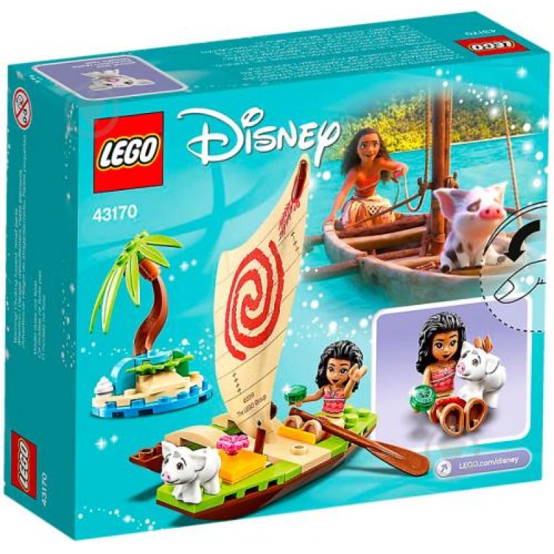 43170 Морские приключения Моаны Lego Disney Princess