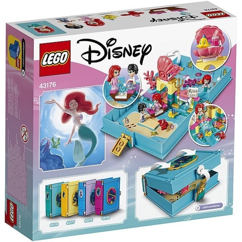 43176 Книга сказочных приключений Ариэль Lego Disney Princess