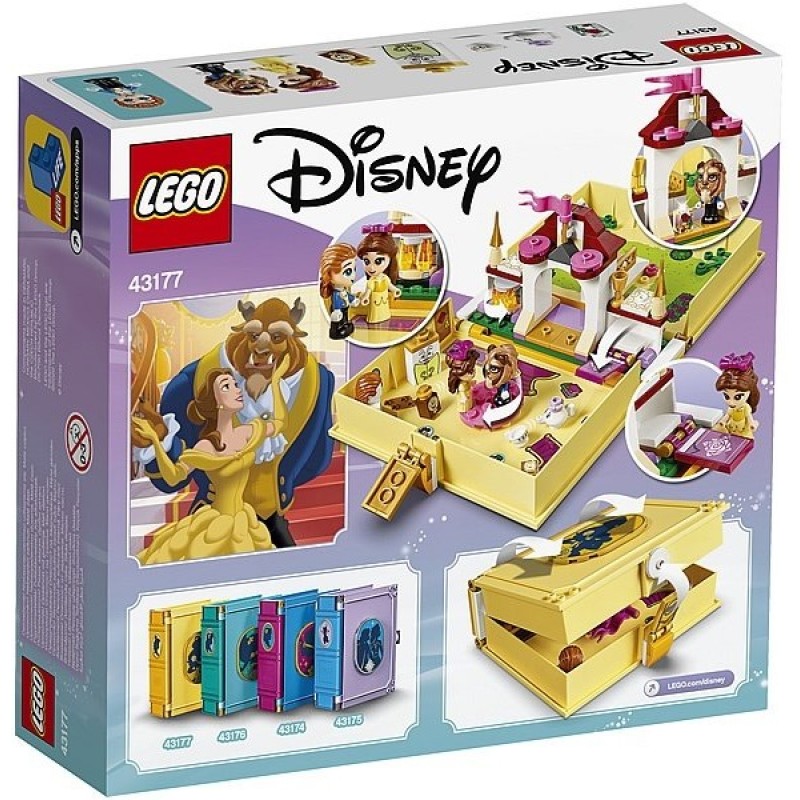Конструктор LEGO Disney 43177 Книга сказочных приключений Белль