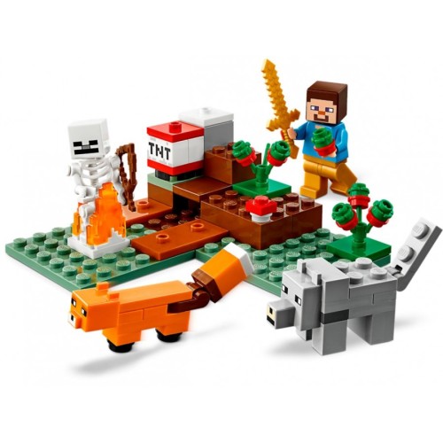 21162 Приключения в тайге Lego Minecraft