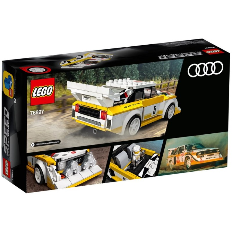 76897 1985 Audi Sport quattro S1 Lego Speed Champions