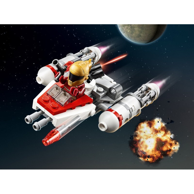 75263 Микрофайтеры: Истребитель Сопротивления Y-wing Lego Star Wars
