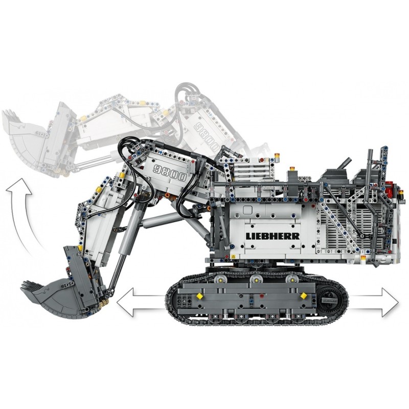 42100 Экскаватор Liebherr R 9800 Lego Technic