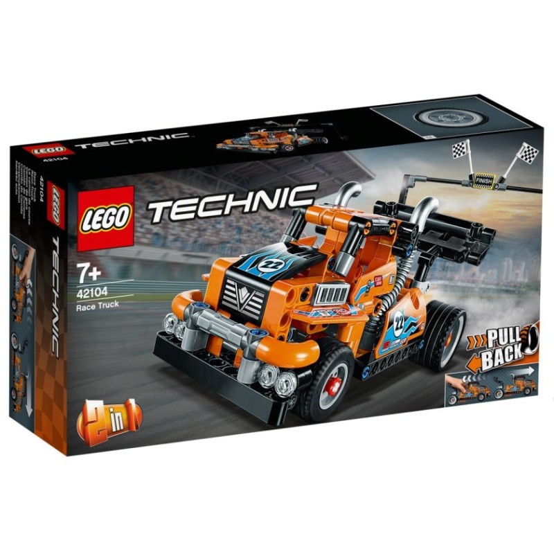 42104 Гоночный грузовик Lego Technic