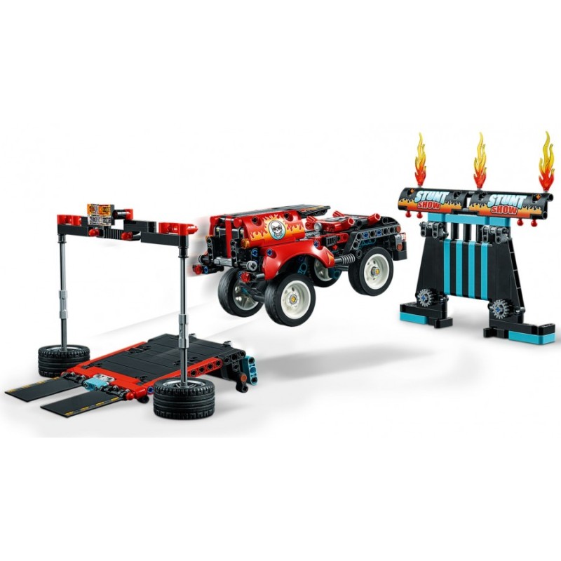 42106 Шоу трюков на грузовиках и мотоциклах Lego Technic