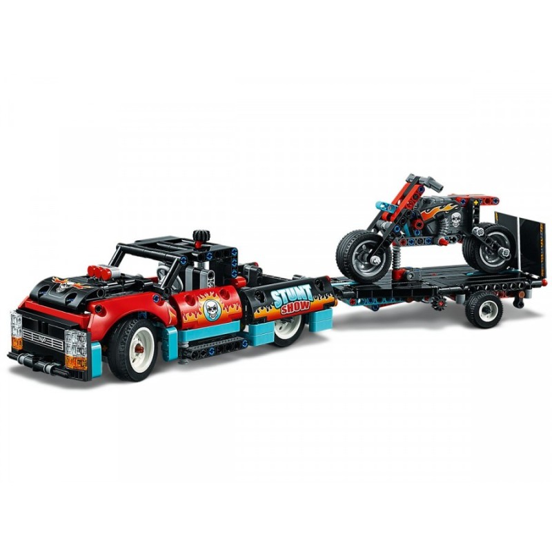 42106 Шоу трюков на грузовиках и мотоциклах Lego Technic