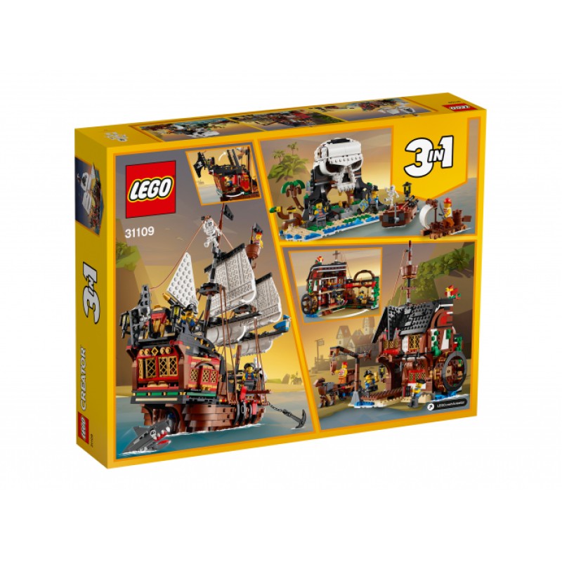 31109 Lego Creator Пиратский корабль