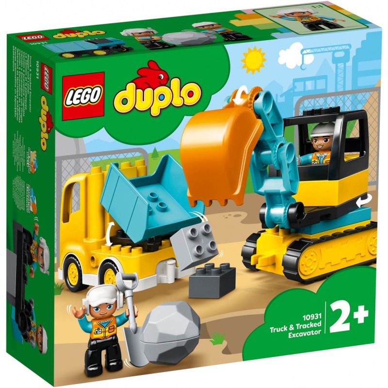10931 Lego Duplo Грузовик и гусеничный экскаватор