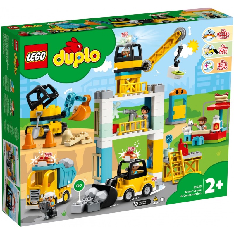 10933 Lego Duplo Башенный кран на стройке