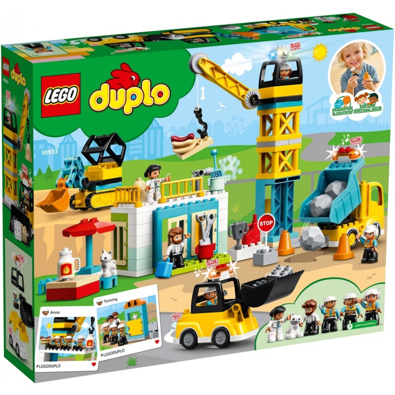 10933 Lego Duplo Башенный кран на стройке