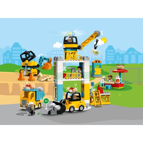 10933 Lego Duplo Башенный кран на стройке