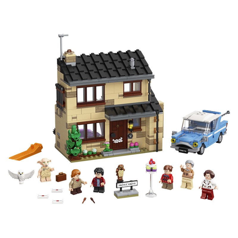 75968 Lego Harry Potter Тисовая улица, дом 4