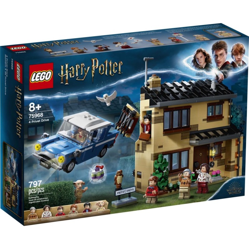 75968 Lego Harry Potter Тисовая улица, дом 4