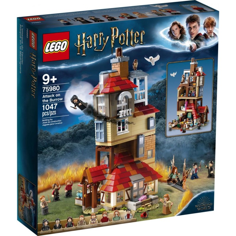 75980 Lego Harry Potter Нападение на Нору