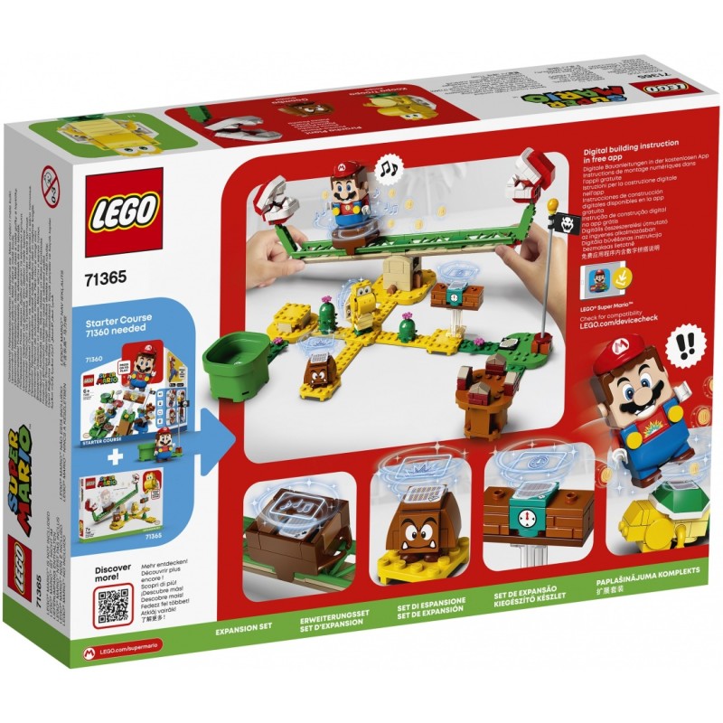 71365 Lego Super Mario Растения-пираньи. Дополнительный набор