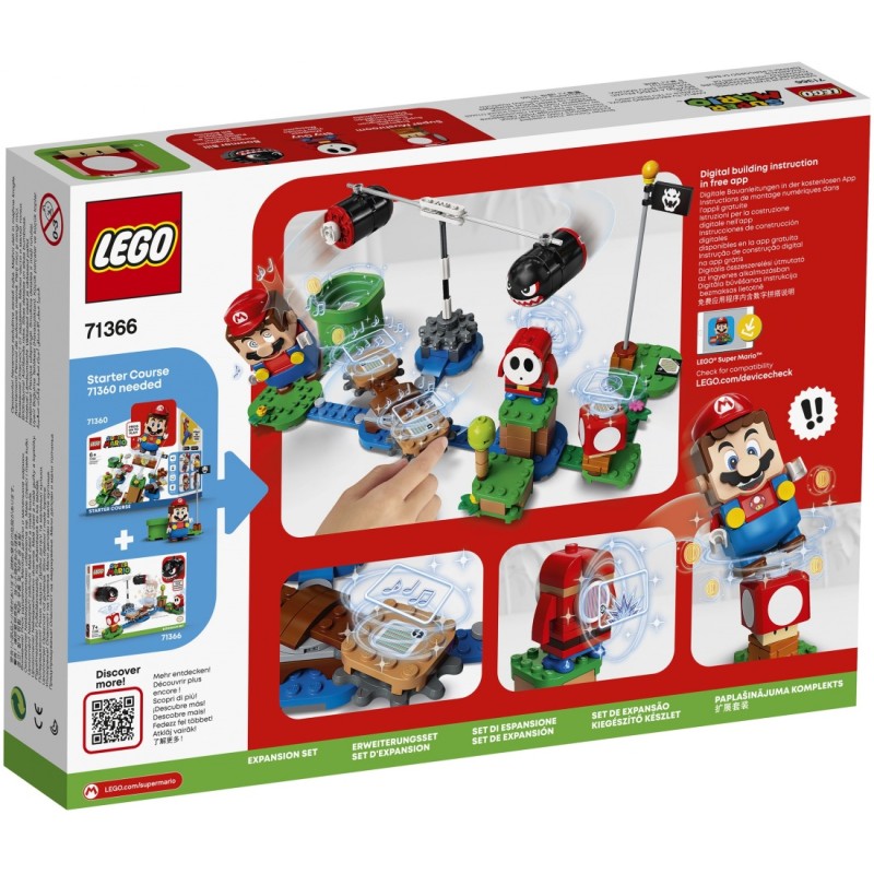 71366 Lego Super Mario Огневой налёт Билла-банзай. Дополнительный набор