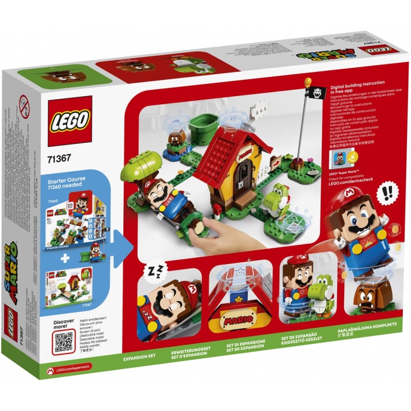 71367 Lego Super Mario Дом Марио и Йоши. Дополнительный набор