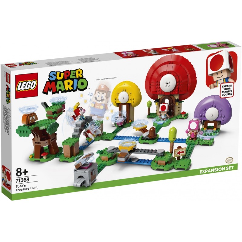 71368 Lego Super Mario Погоня за сокровищами Тоада. Дополнительный набор