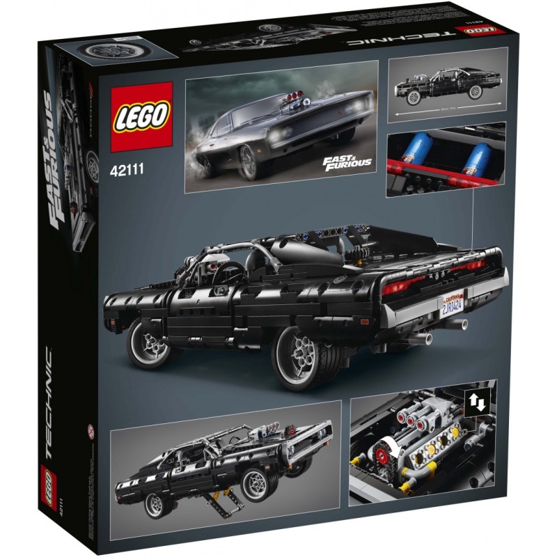 42111 Lego Technic Dodge Charger Доминика Торетто Technic