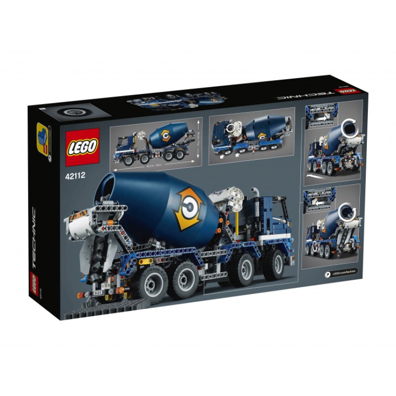42112 Lego Technic Бетономешалка