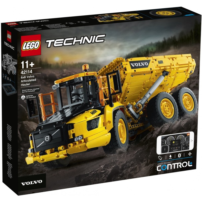 42114 Lego Technic Самосвал Volvo 6х6