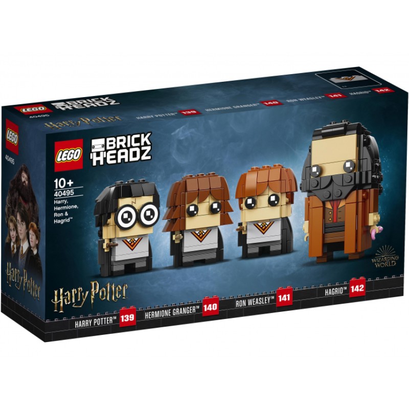 40495 Lego BrickHeadz Гарри, Гермиона, Рон и Хагрид