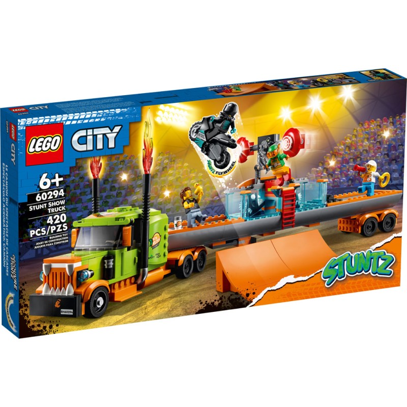 60294 Lego City Грузовик для шоу каскадёров