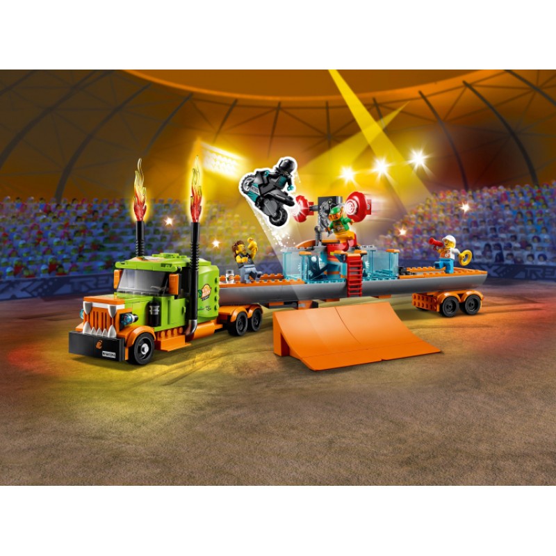 60294 Lego City Грузовик для шоу каскадёров