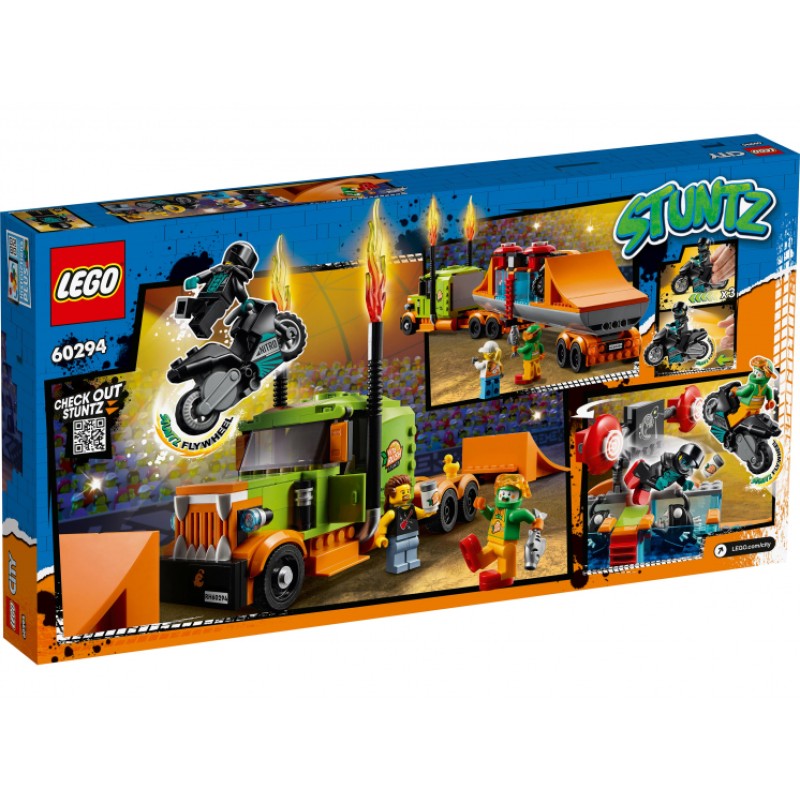 60294 Lego City Грузовик для шоу каскадёров
