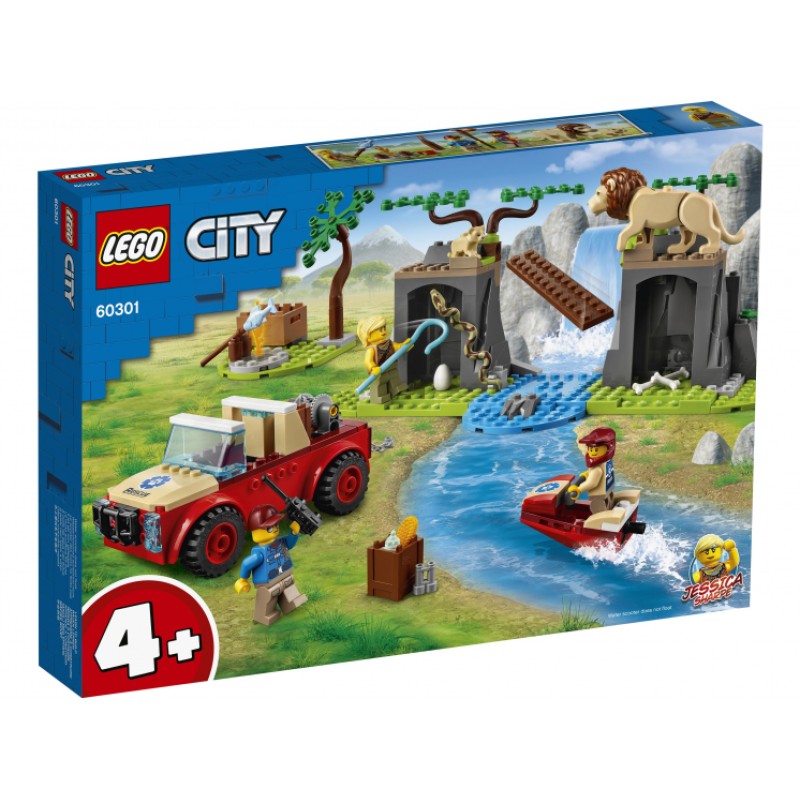 60301 Lego City Спасательный внедорожник для зверей
