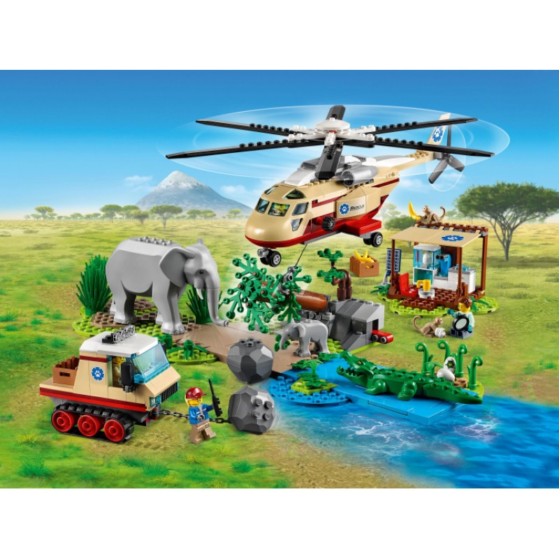 60302 Lego City Операция по спасению зверей
