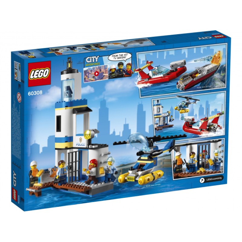 60308 Lego City Операция береговой полиции и пожарных