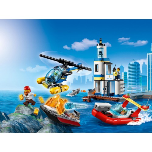 60308 Lego City Операция береговой полиции и пожарных
