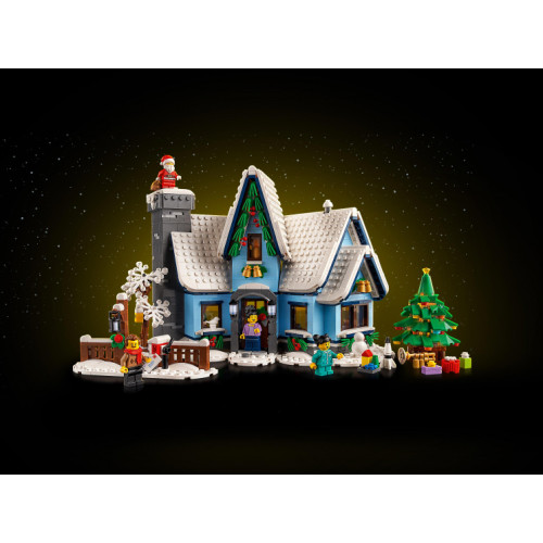 10293 Icons Lego В ожидании Санты