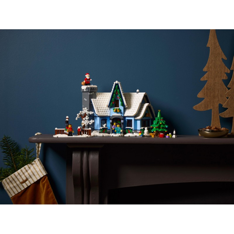 10293 Icons Lego В ожидании Санты