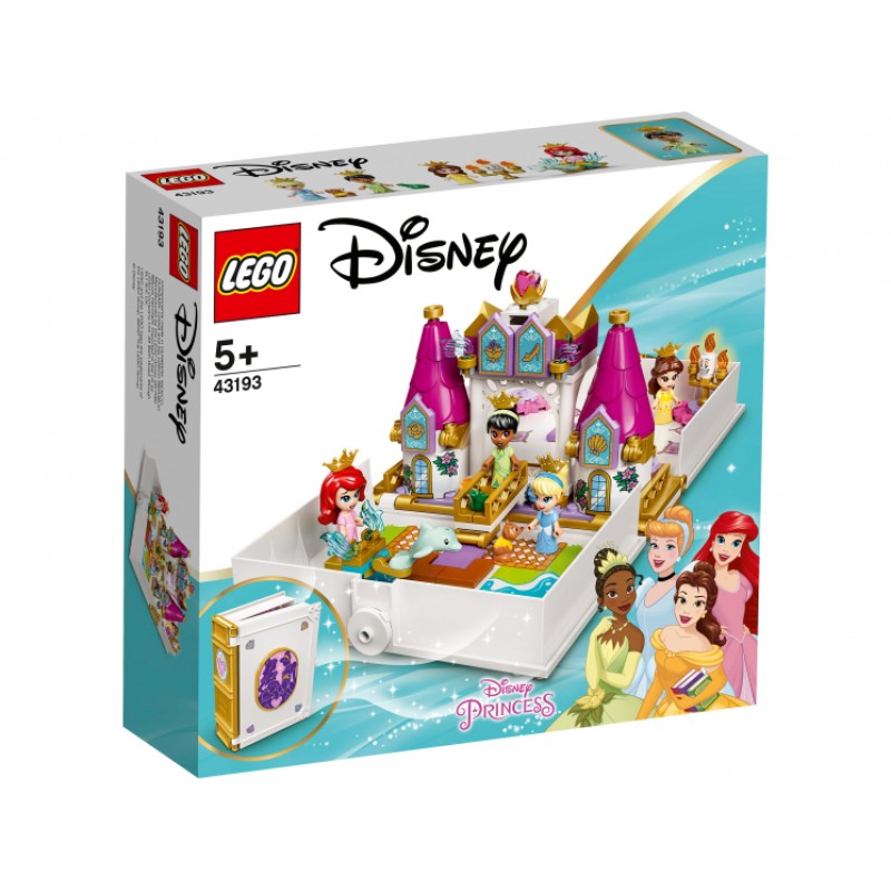 43193 Lego Disney Princess Книга сказочных приключений Ариэль, Белль, Золушки и Тианы