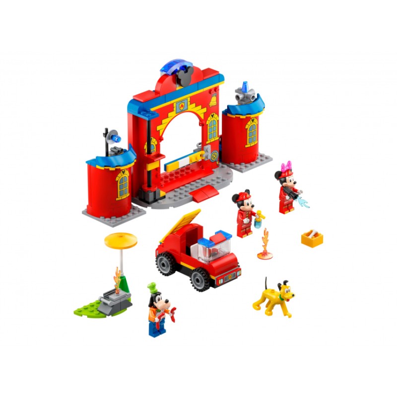 10776 Lego Disney Пожарная часть и машина Микки и его друзей