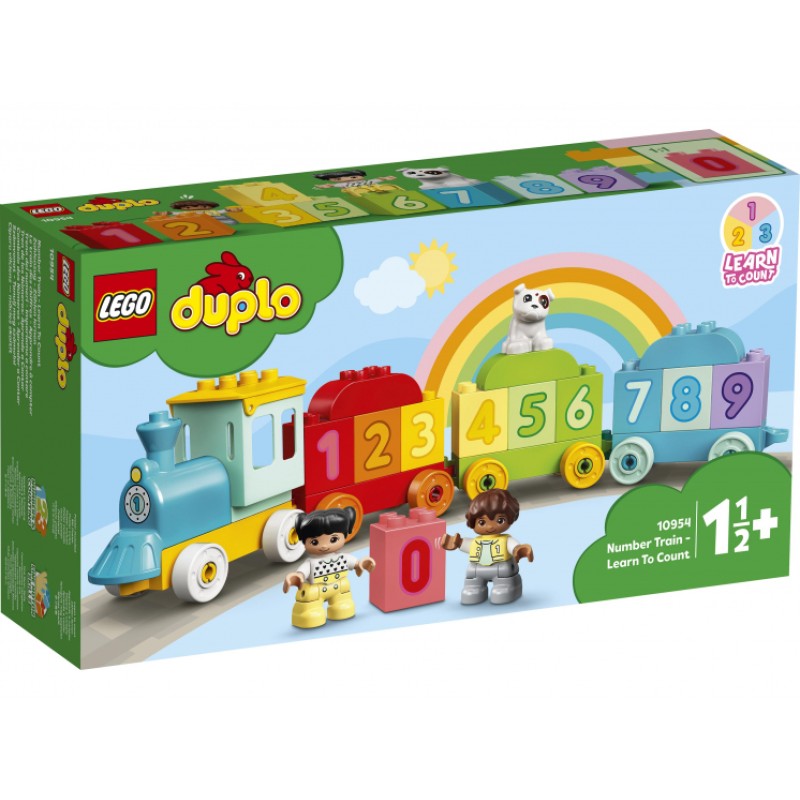 10954 Lego Duplo Поезд с цифрами - учимся считать