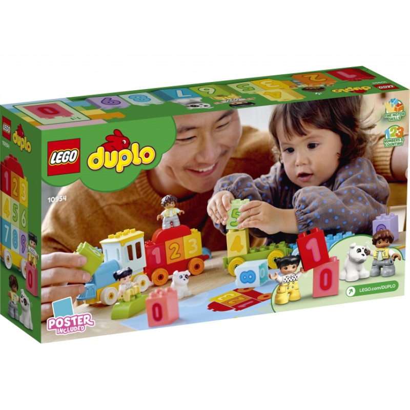 10954 Lego Duplo Поезд с цифрами - учимся считать