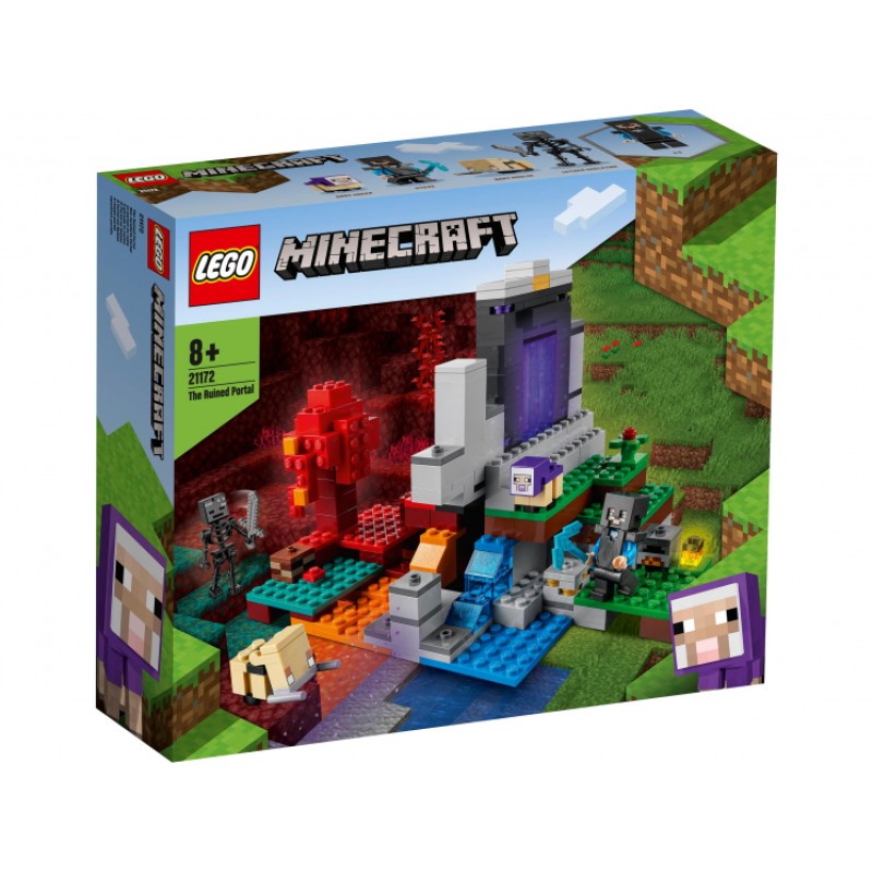 21172 Lego Minecraft Разрушенный портал