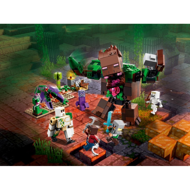 21176 Lego Minecraft Мерзость из джунглей
