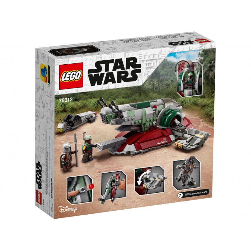 75312 Lego Star Wars Звездолет Бобы Фетта