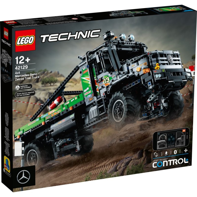 42129 Lego Technic Полноприводной грузовик-внедорожник Mercedes-Benz Zetros