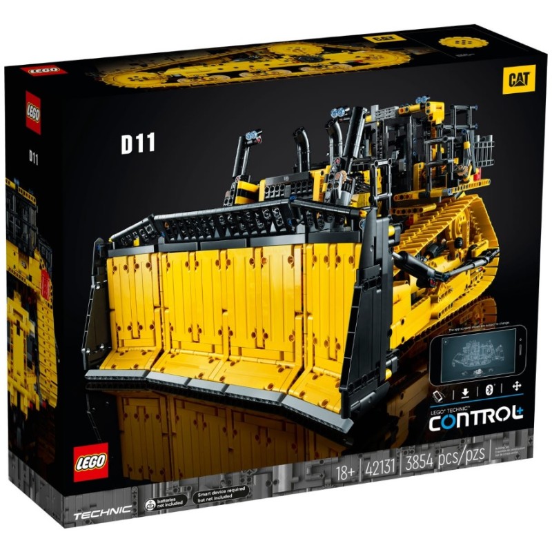 42131 Lego Technic Бульдозер Cat D11 на пульте управления
