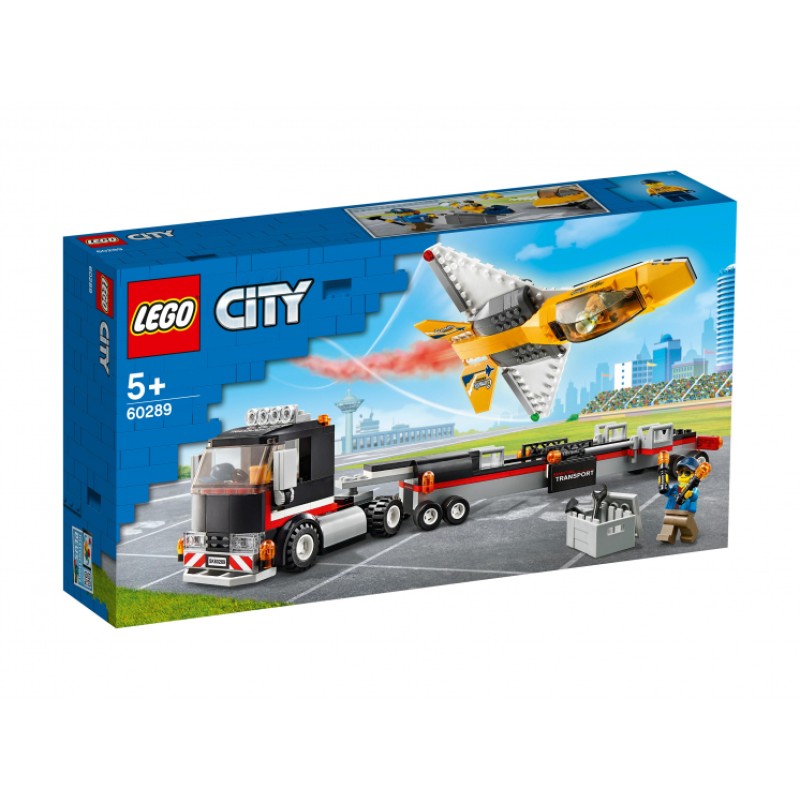 60289 Lego City Транспортировка самолёта на авиашоу